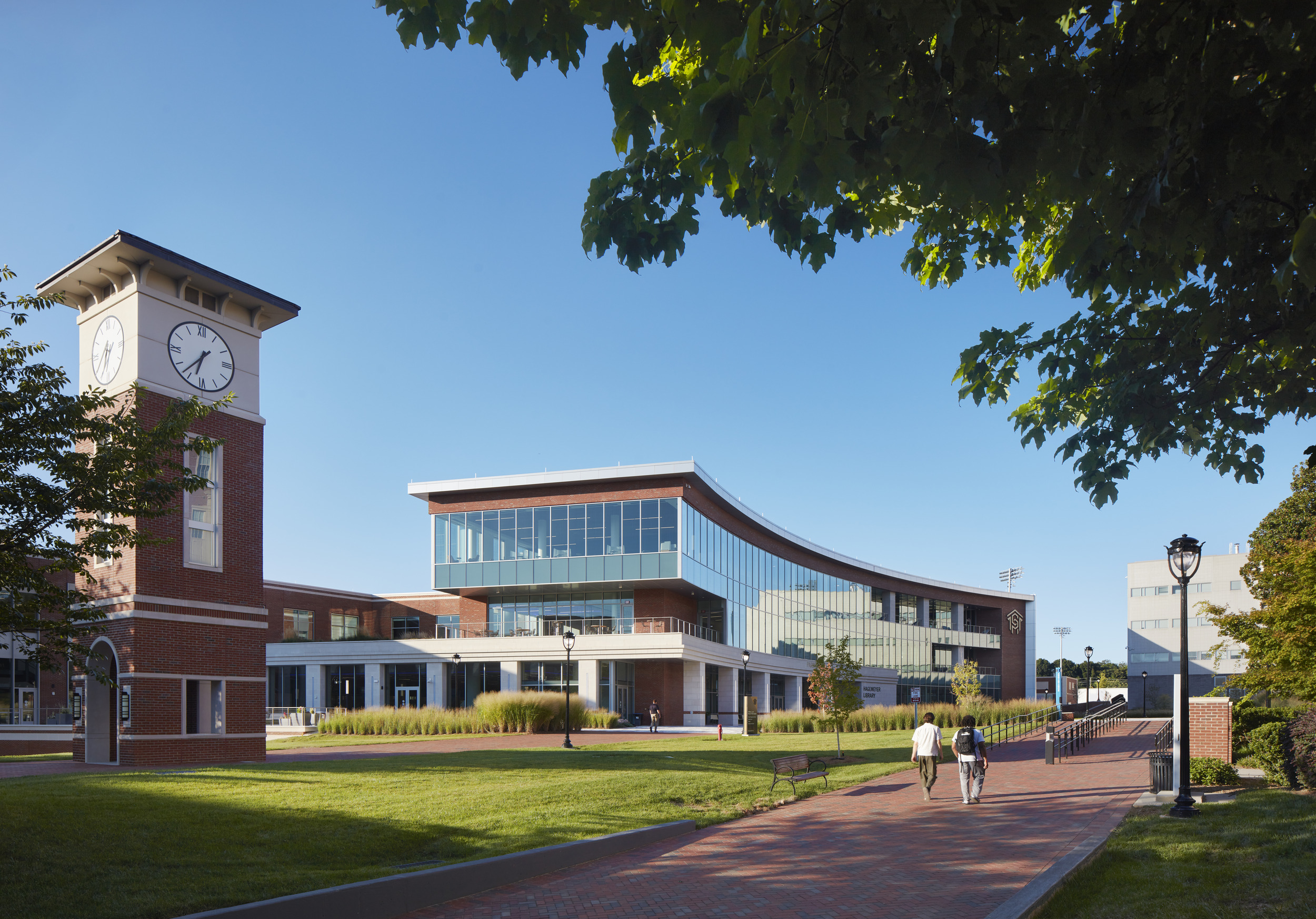 Central Piedmont Parr Center and campus quad